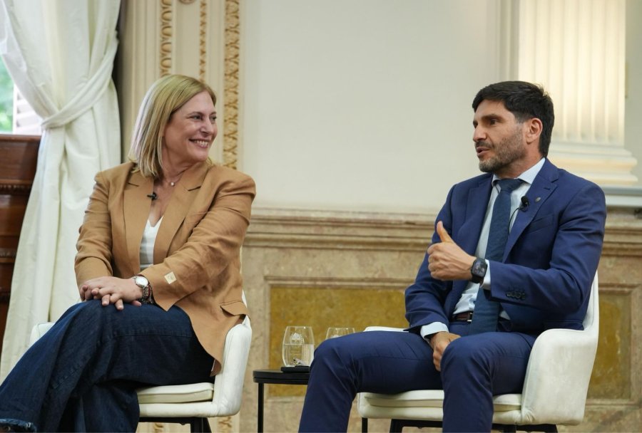 El gobernador Pullaro pidió a los santafesinos que acompañen el domingo a Gisela Scaglia.