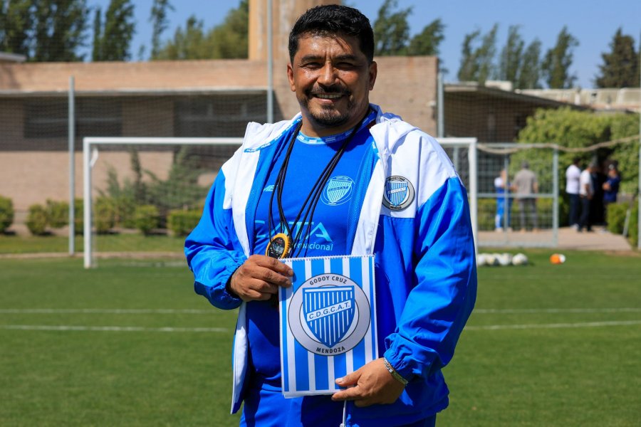 NUEVO CICLO. El Turco regresó a Godoy Cruz.