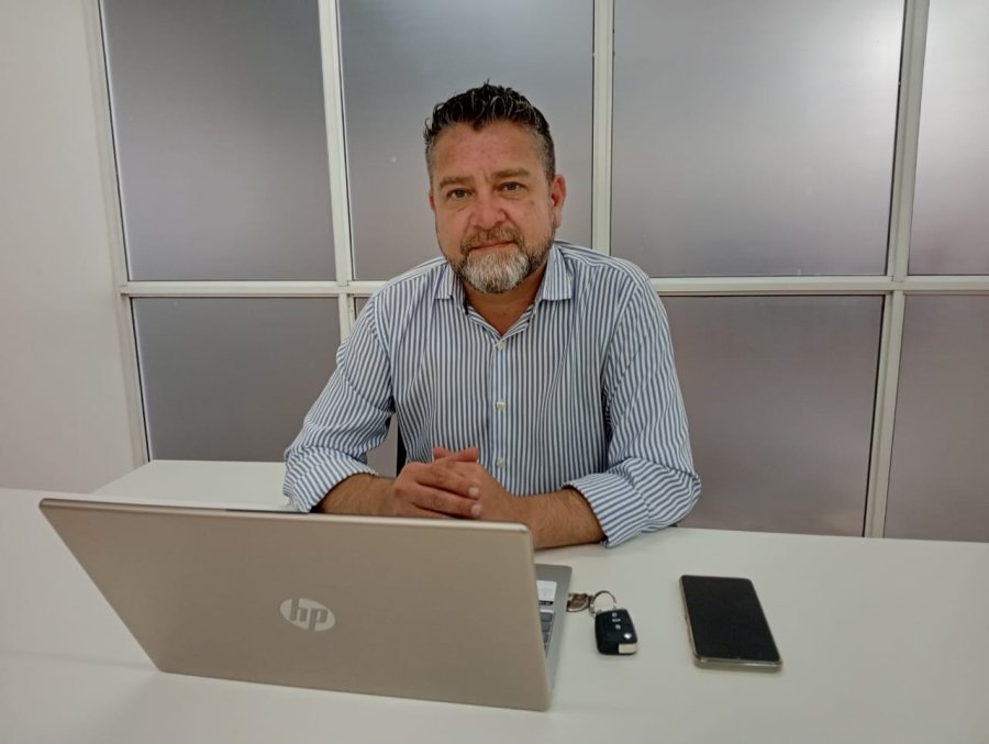 Francisco Ruarte, gerente de Escobar en Rafaela.