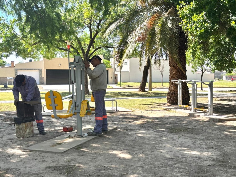 La plaza será escenario de las actividades de la fiesta patronal del barrio Amancay.