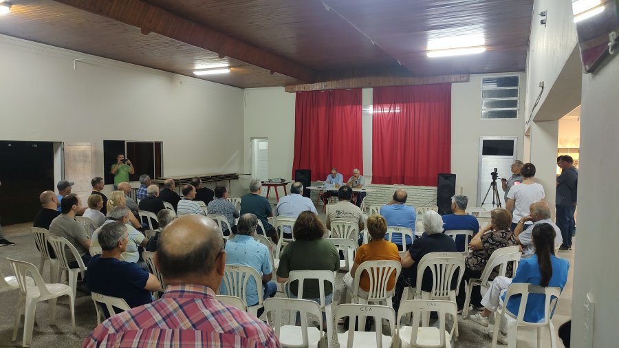 Vista general del encuentro.