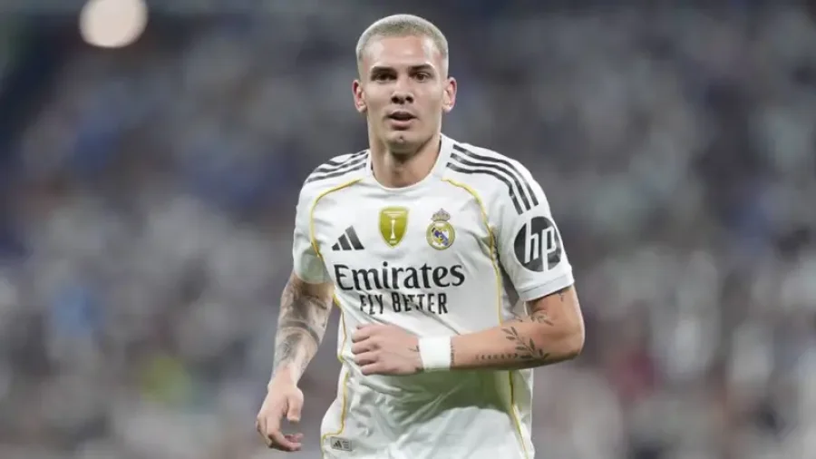 Franco Mastantuono en el Real Madrid.