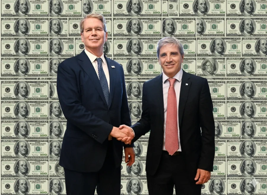 Scott Bessent y Luis Caputo (NA)