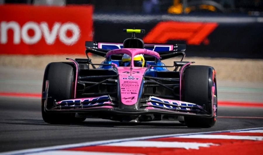 Franco Colapinto en el reciente Gran Premio de Estados Unidos.