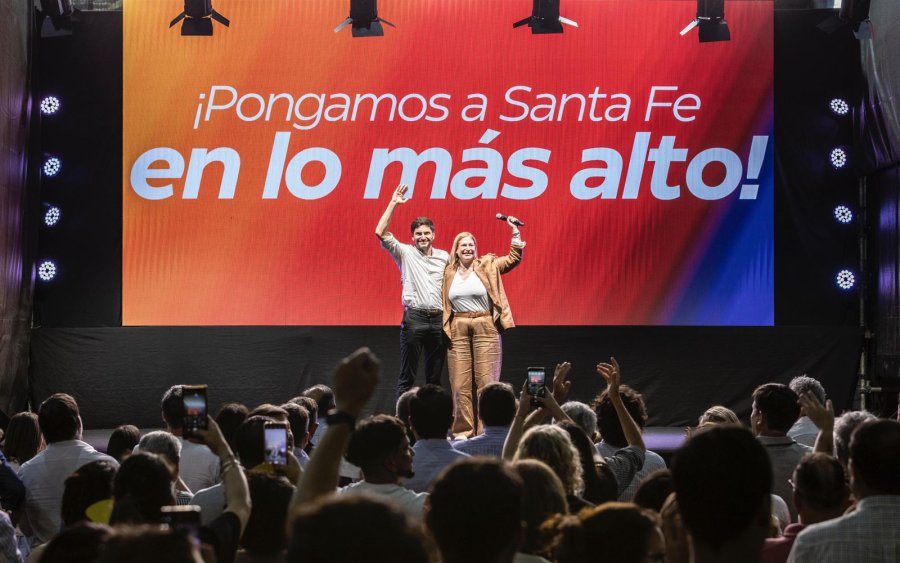 Pullaro pidi&oacute; a los santafesinos que el domingo acompa&ntilde;en la lista de Provincias Unidas que encabeza Gisela Scaglia. (PROV. UNIDAS)