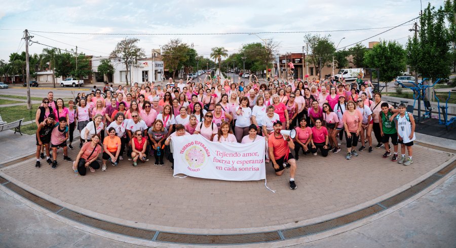 CAMINATA ROSA. Importante edición a la actividad de concientización, prevención y sensibilización.