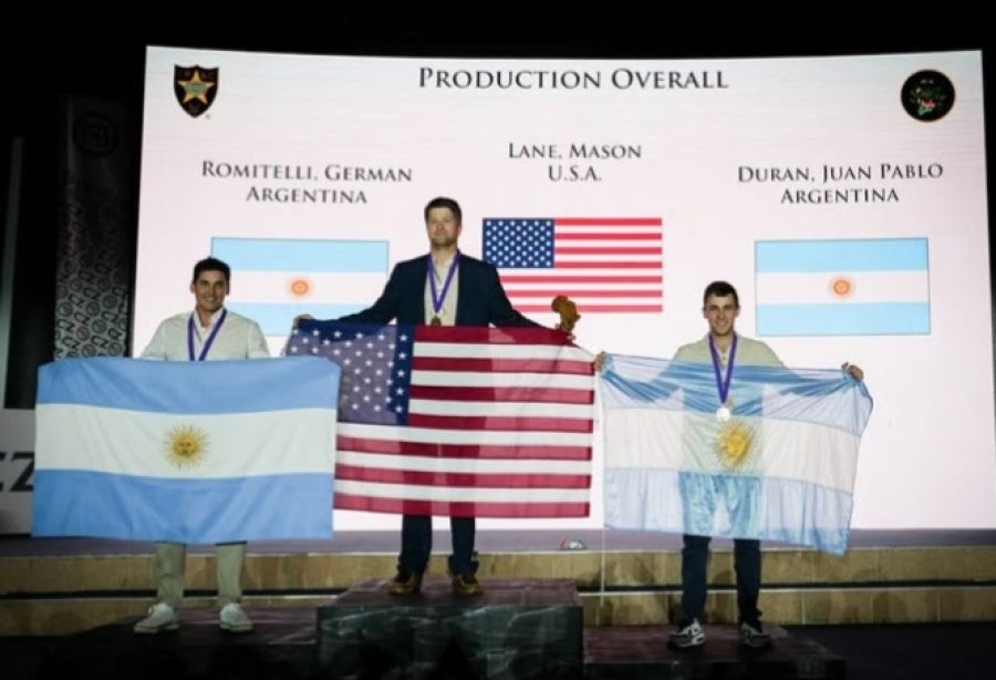 DEPORTISTA ELITE. Por segundo Mundial consecutivo, logr&oacute; el segundo puesto individual en la categor&iacute;a Producci&oacute;n.