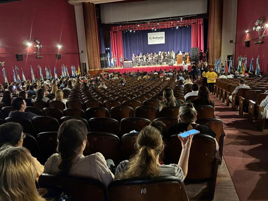 El acto oficial se llevó a cabo este viernes por la mañana en el Cine Teatro Belgrano.