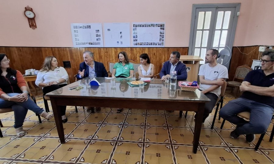 El encuentro desarrollado en la Escuela.