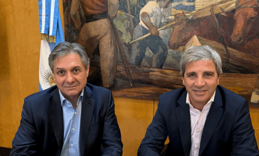 EL SUCESOR. José Luis Daza, actual viceministro de Economía, asumirá la semana próxima como secretario de Finanzas en lugar de Pablo Quirno, quien fue ascendido a canciller por el presidente.