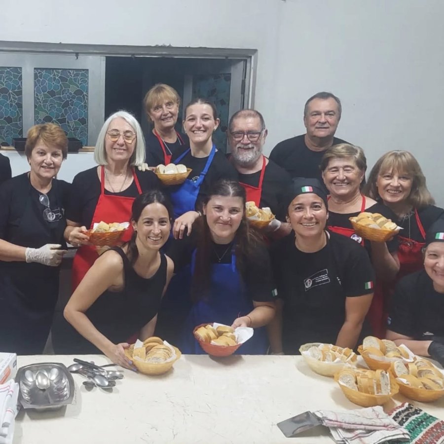 Un momento de la significativa celebración.