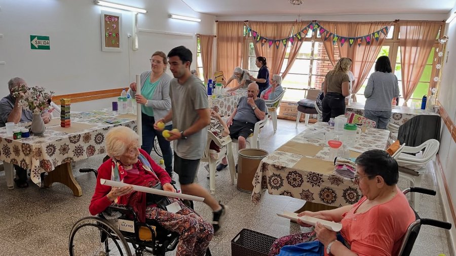 Una de las actividades propiciada en la institución.