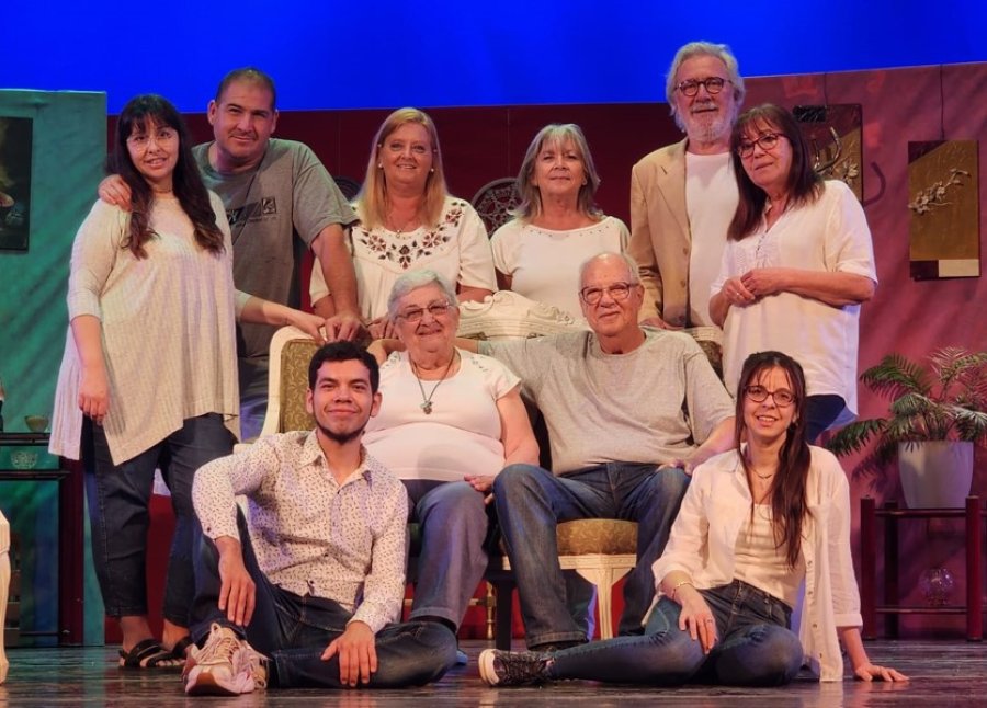 Quienes dan vida a esta atractiva pieza teatral.