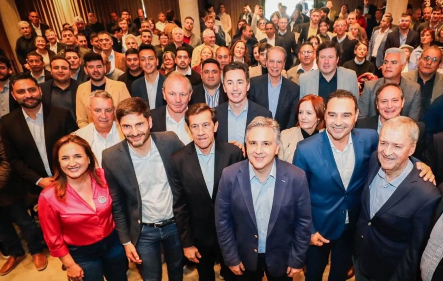 Los gobernadores y principales referentes de Provincias Unidas.