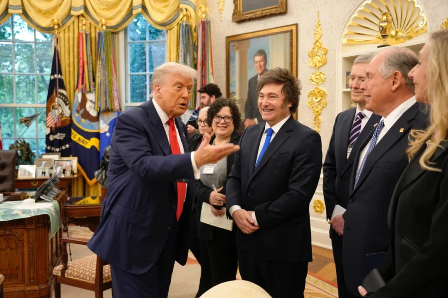 Donald Trump y Javier Milei.