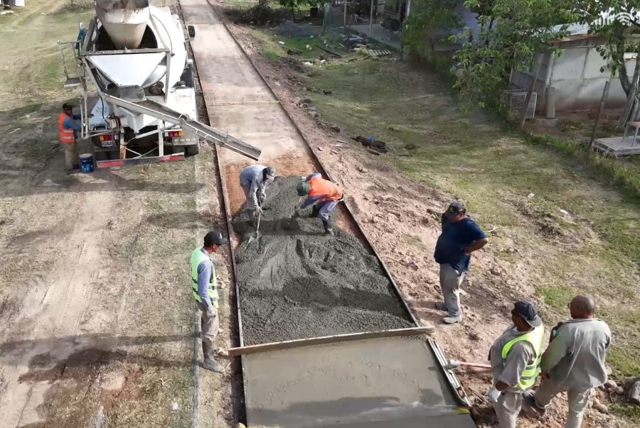 Nueva ciclovía que permitirá conectar los barrios Villa del Parque e Italia.