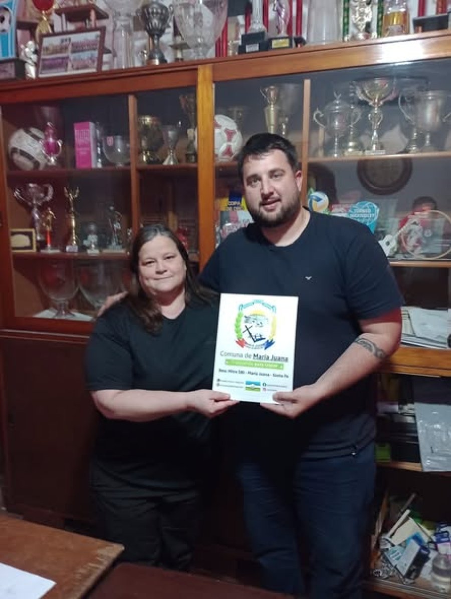 Sandra Gaido y federico Colombo.