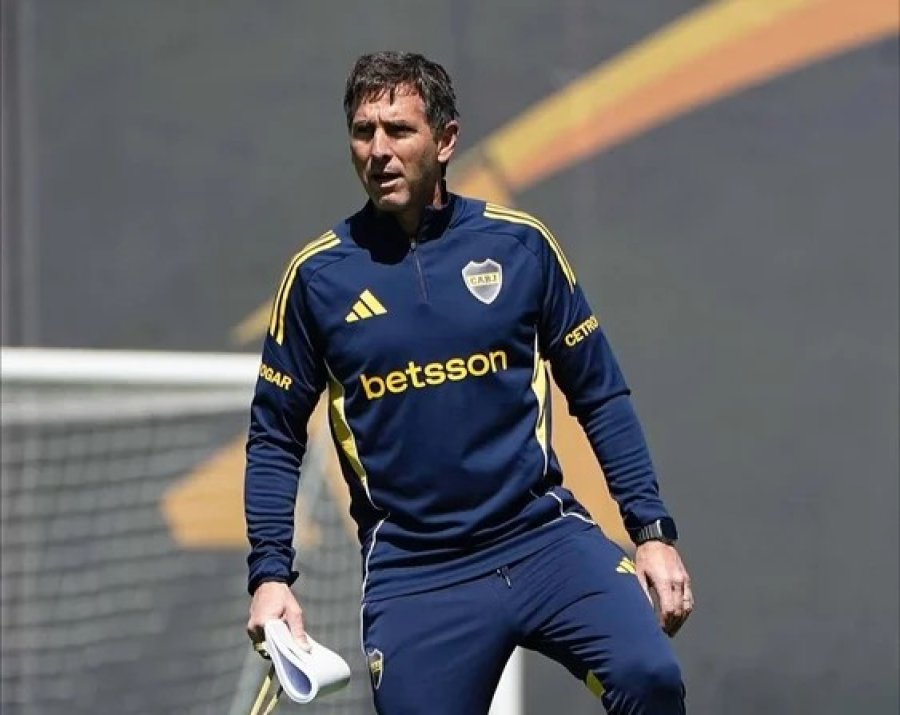 Úbeda habló en conferencia de prensa tras la victoria de Boca.