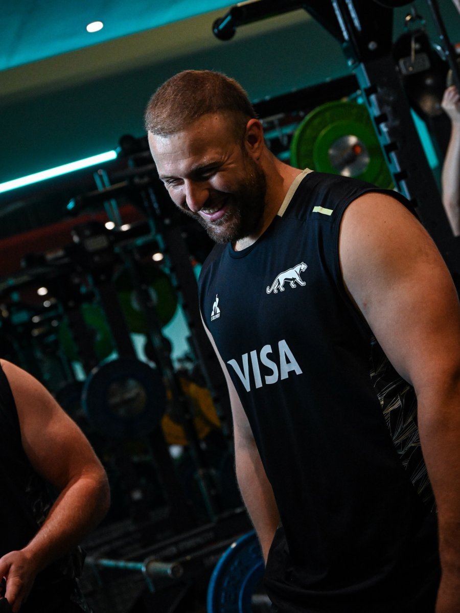 EN EL GIMNASIO. Mayco Vivas en el primer d&iacute;a de entrenamiento.