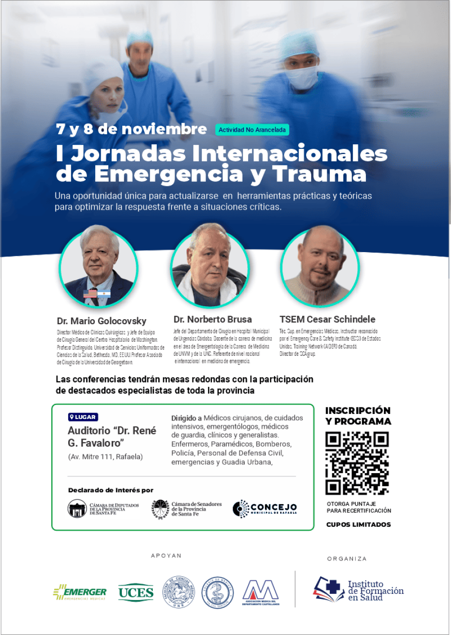 El encuentro contará con la presencia de prestigiosos especialistas.