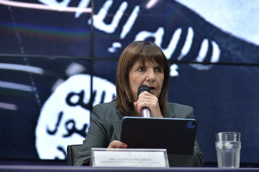Patricia Bullrich, ministra de Seguridad Nacional y senadora electa por la Capital Federal.