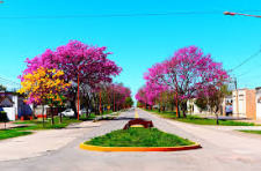 Una vista de la localidad.