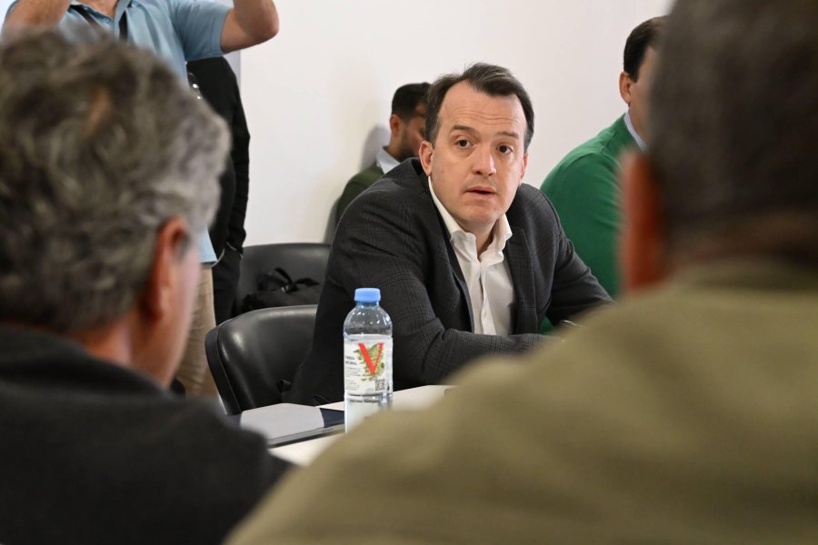 El diputado Joaquín Blanco presidió la reunión celebrada esta tarde en la Legislatura de Santa Fe.