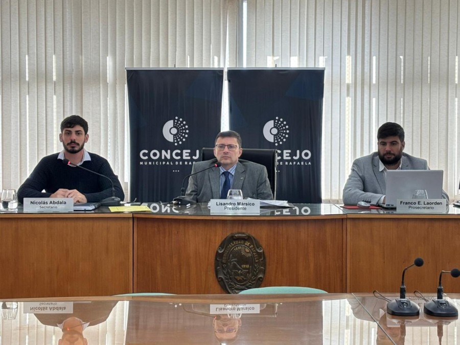 Se llevó adelante una nueva sesión ordinaria en el Concejo Municipal.