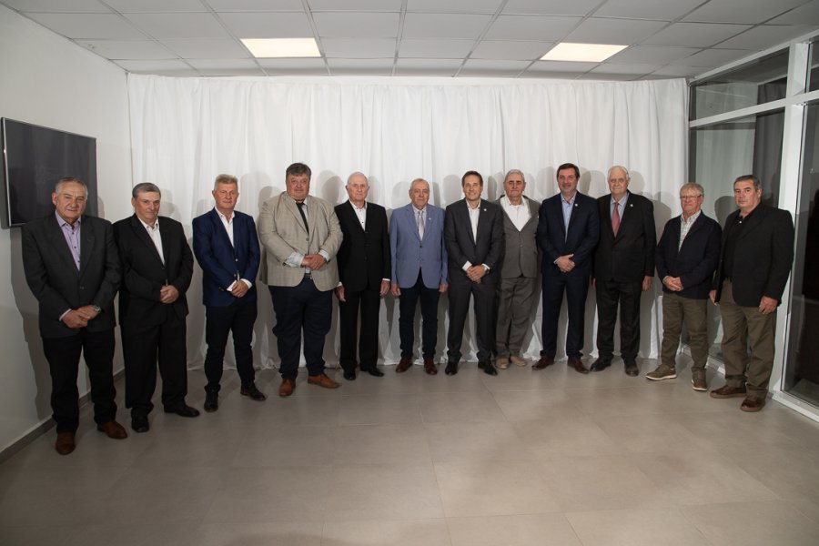 Las nuevas autoridades de SanCor Salud.