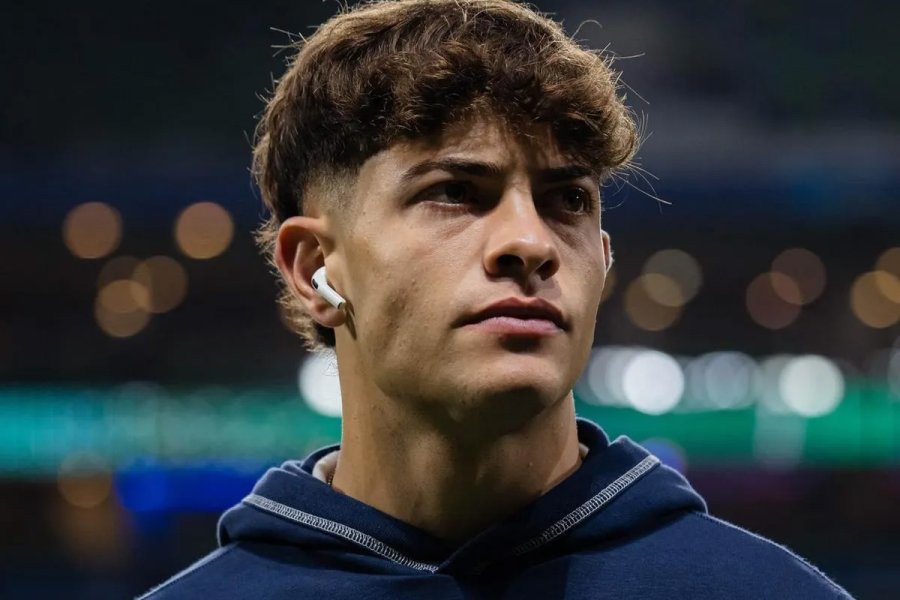 AGUSTIN GIAY. El lateral sancarlino que juega en Palmeiras.