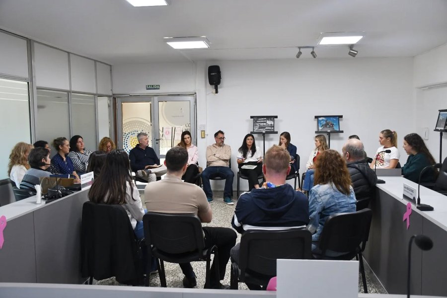 Vista general del encuentro.