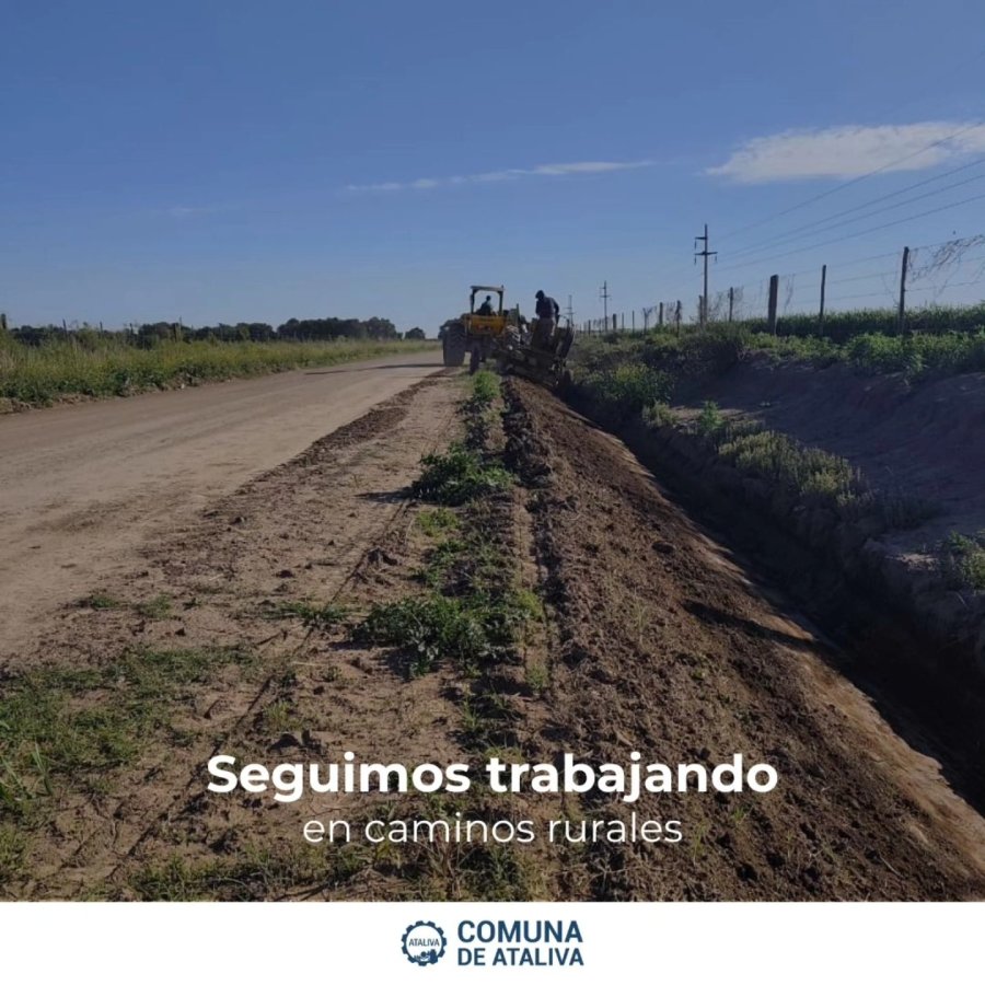 Tras la reparación se retomó la obra.