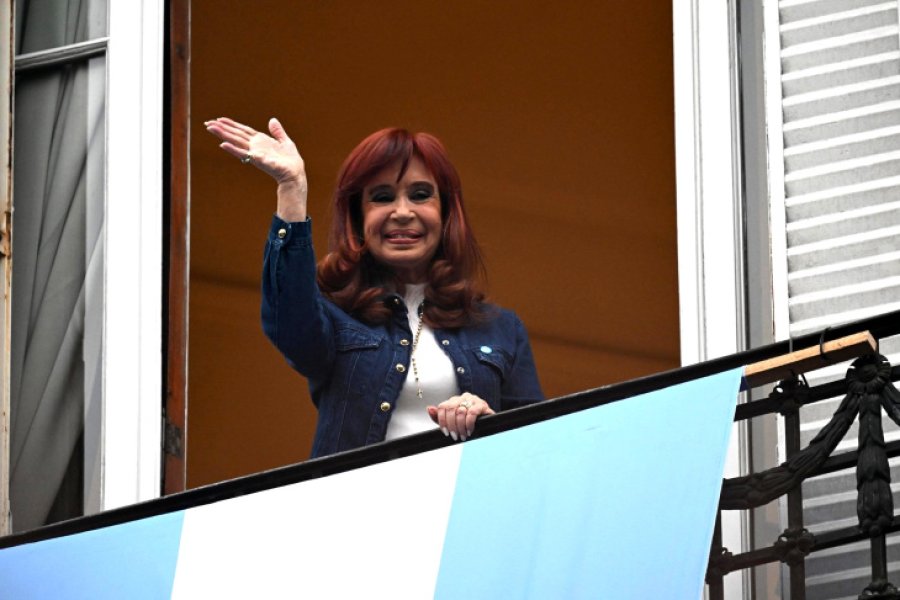 CRITICA. La ex presidenta Cristina Kirchner cuestionó al gobernador de Buenos Aires, Axel Kicillof.
