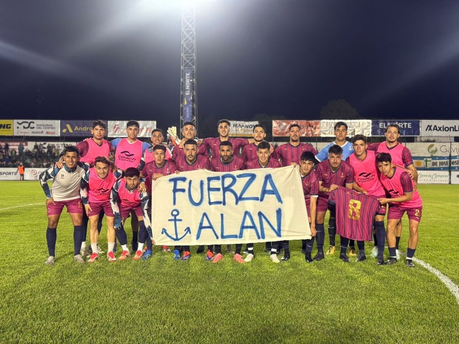 CLASIFICADO. El equipo chubutense en el partido de anoche en la ciudad cordobesa.