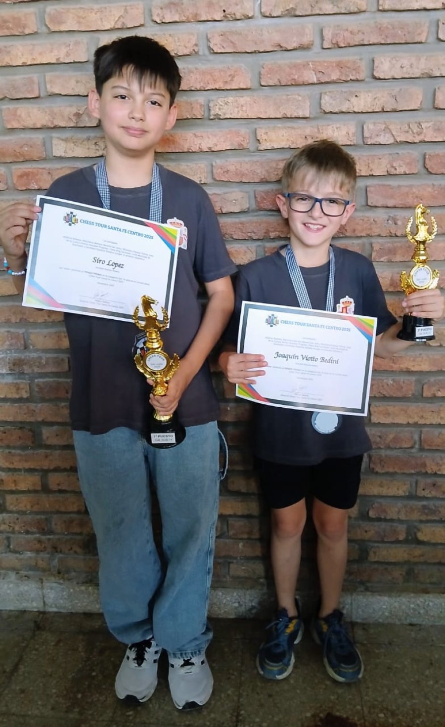 Los ajedrecistas se quedaron con el campeonato en San Justo.