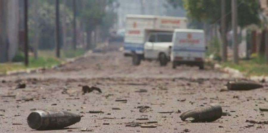 El 3 de noviembre de 1995 Río Tercero quedó totalmente devastada.