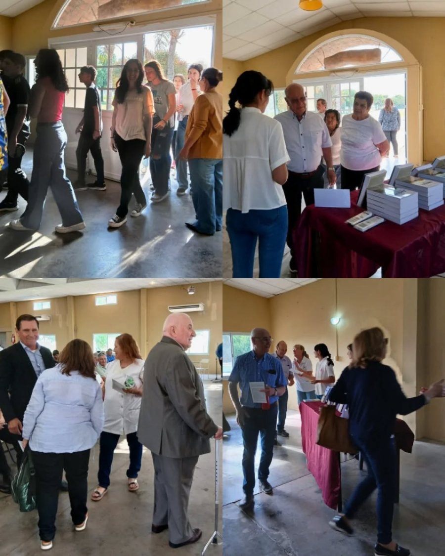 Dos momentos del reciente acto.