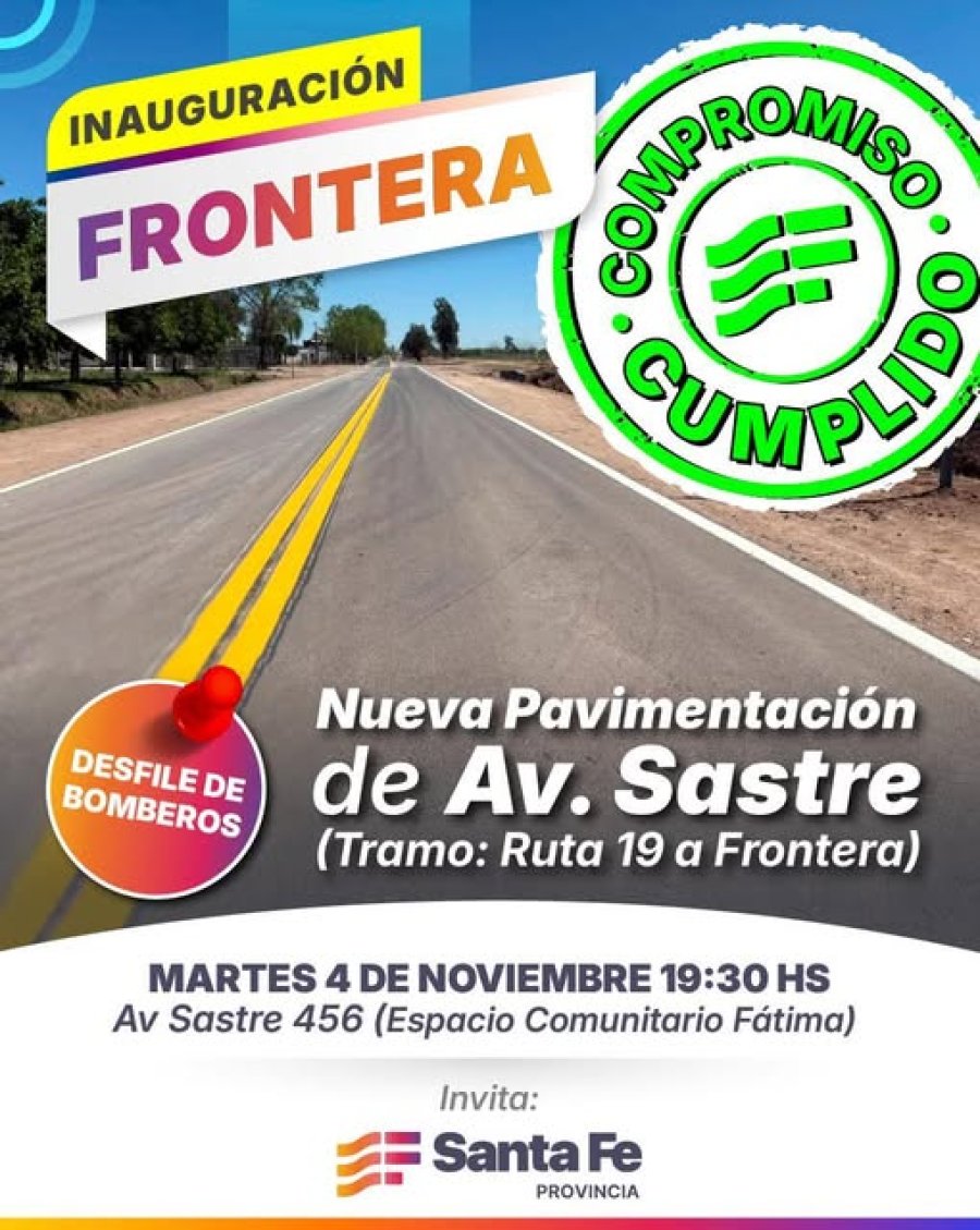 La invitación difundida.