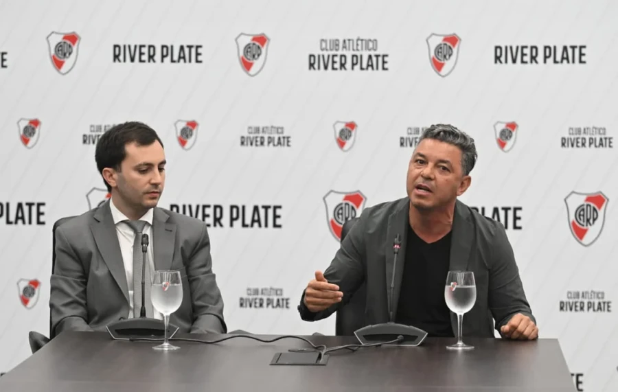 ANUNCIO. Di Carlo y Gallardo este mi&eacute;rcoles en el Monumental.