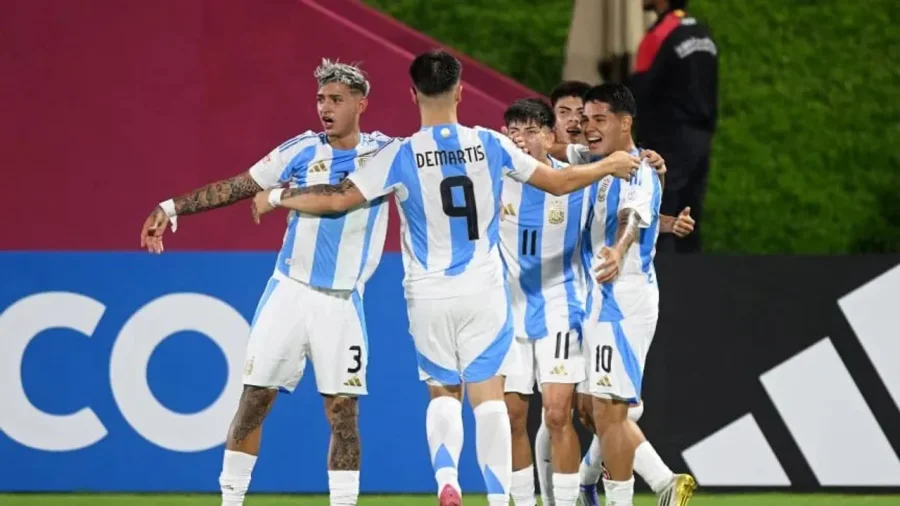 Argentina venció 1-0 a Túnez y pasó de ronda en el Mundial Sub 17