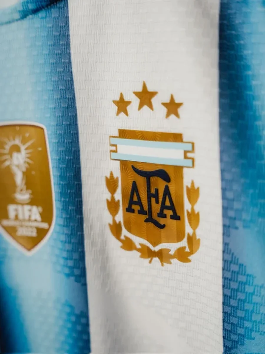 Nueva camiseta para la Selección argentina.