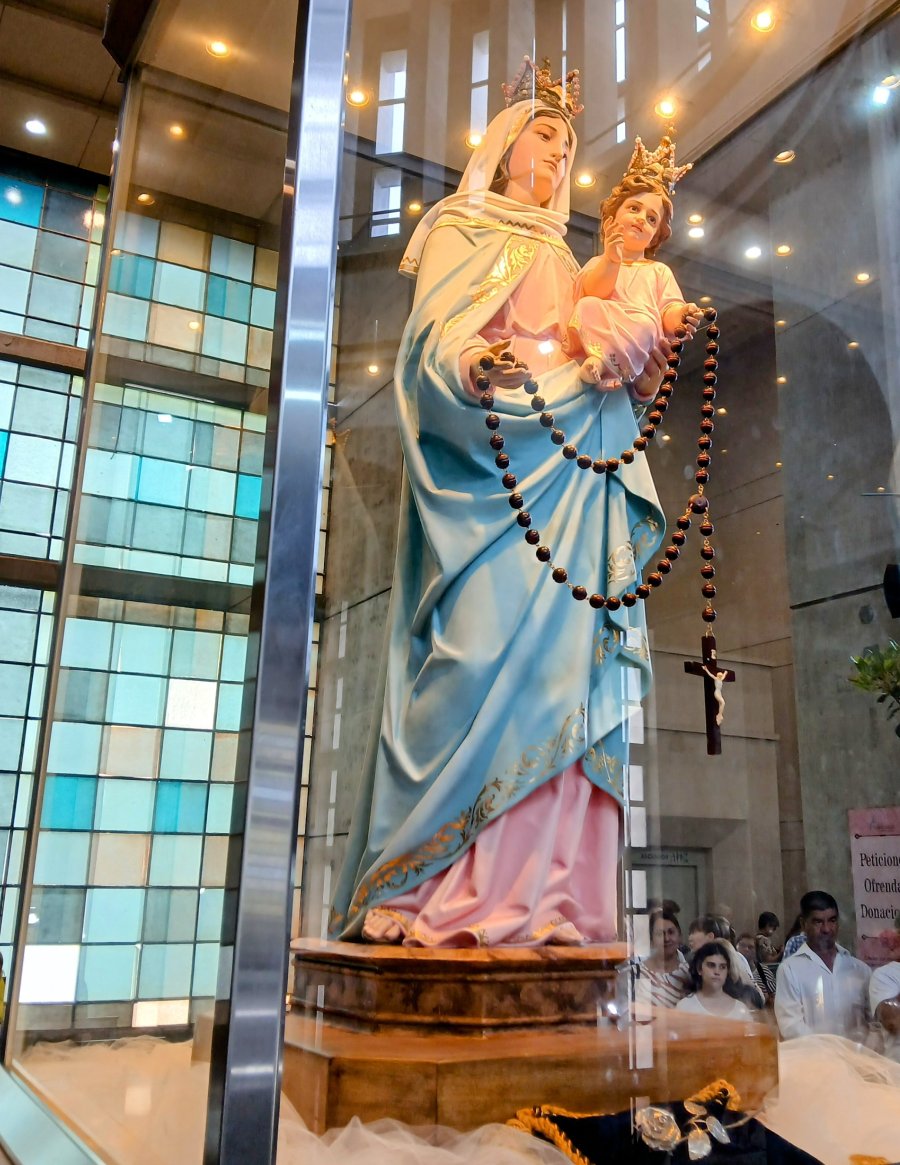 VIRGEN. Imagen de María del Rosario de San Nicolás.