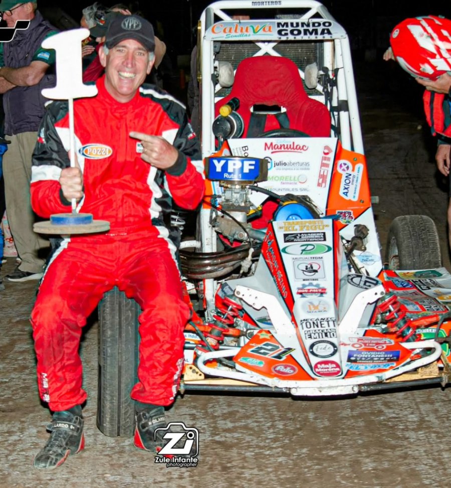 CRISTIAN MOLARDO. Venció en la anterior del Power.