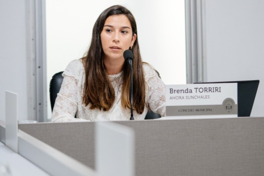 Brenda Torriri, concejal sunchalense.