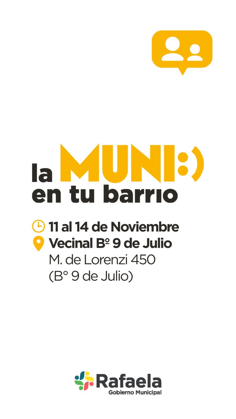 Dónde encontrás la Muni en tu Barrio.