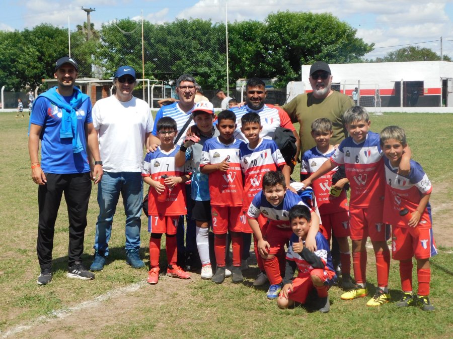 Durante la jornada disfrutaron los futbolistas y sus familiares.