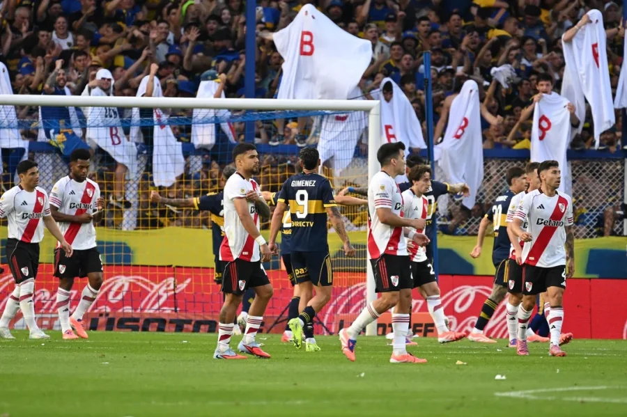 Boca le ganó 2-0 a River el domingo.
