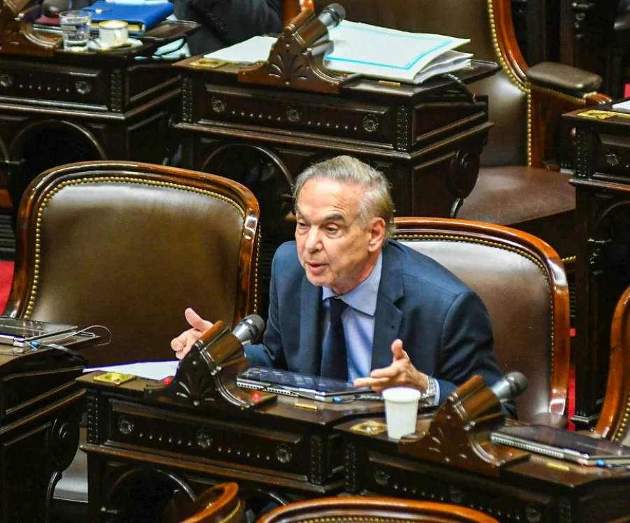 Miguel Pichetto, presidente del bloque de Encuentro Federal.