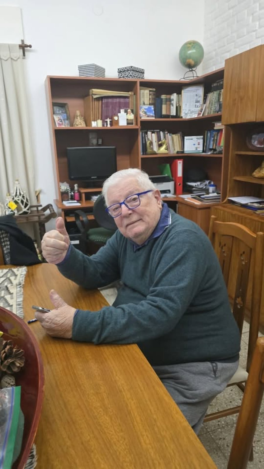 Una reciente imagen del periodista fallecido.