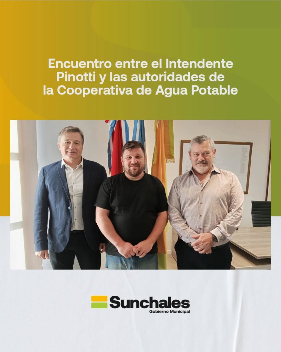 Adrián Monetti, Pablo Pinotti y Osiris Trossero.